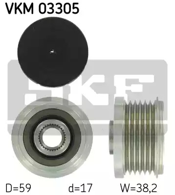 Механизм свободного хода SKF VKM 03305 (VKN 350)